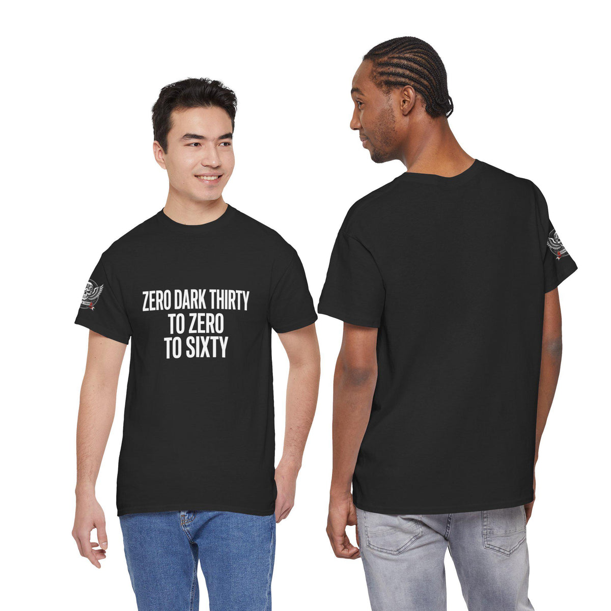Funny Veteran Biker Shirt | Theater Shirt to Sixty | Military Gift for Him