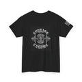 Courage and Chrome Emblem Shirt | Veteran Biker Badge Tee | San Antonio Texas Est 2026 | Patriotic Biker Gift