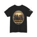 We Got Your Six Veteran Brotherhood Tee | Patriotic Motorcycle Shirt (Black)