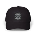 Courage and Chrome Embroidered Cap | Veteran Biker Dad Hat | Black Baseball Cap | Patriotic Biker Gift